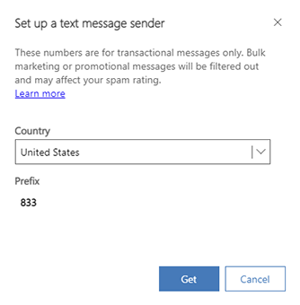 Captura de pantalla de Generar un número de teléfono.