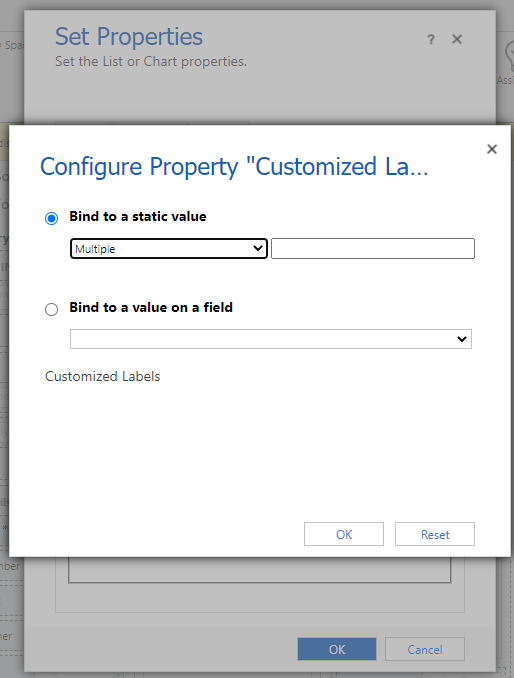 Cuadro de diálogo Configurar propiedad de temporizador de SLA.