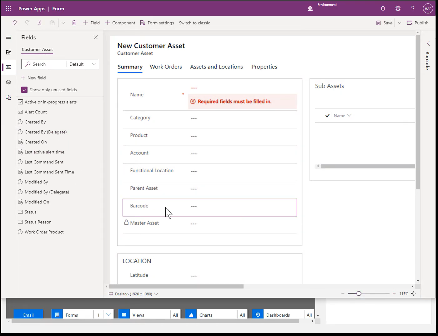 Escaneo de códigos de barras y búsqueda global en la aplicación móvil de  Field Service (Dynamics 365) - Dynamics 365 Field Service | Microsoft Learn