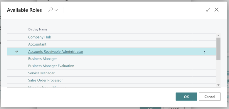 Seleccionar la nueva área de trabajo en Mi configuración.