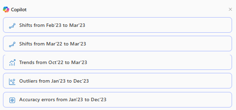 Preguntas de cursor de Copilot