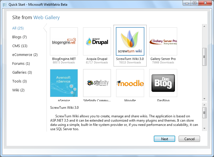 Descargar e instalar una aplicaci n de asp net microsoft learn