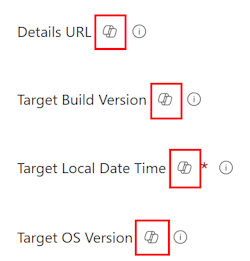 Captura de pantalla que muestra la información sobre herramientas de Copilot en cualquier configuración del catálogo de configuración de Microsoft Intune y Intune centro de administración.