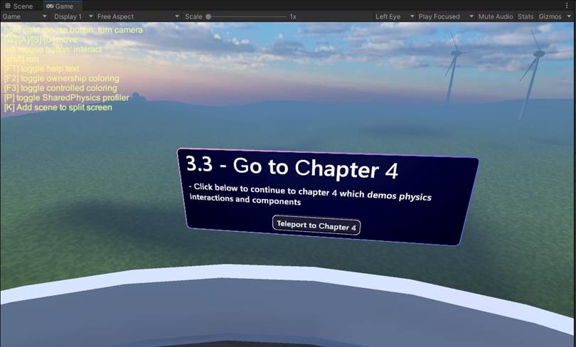 Captura de pantalla de una descripción del equipo