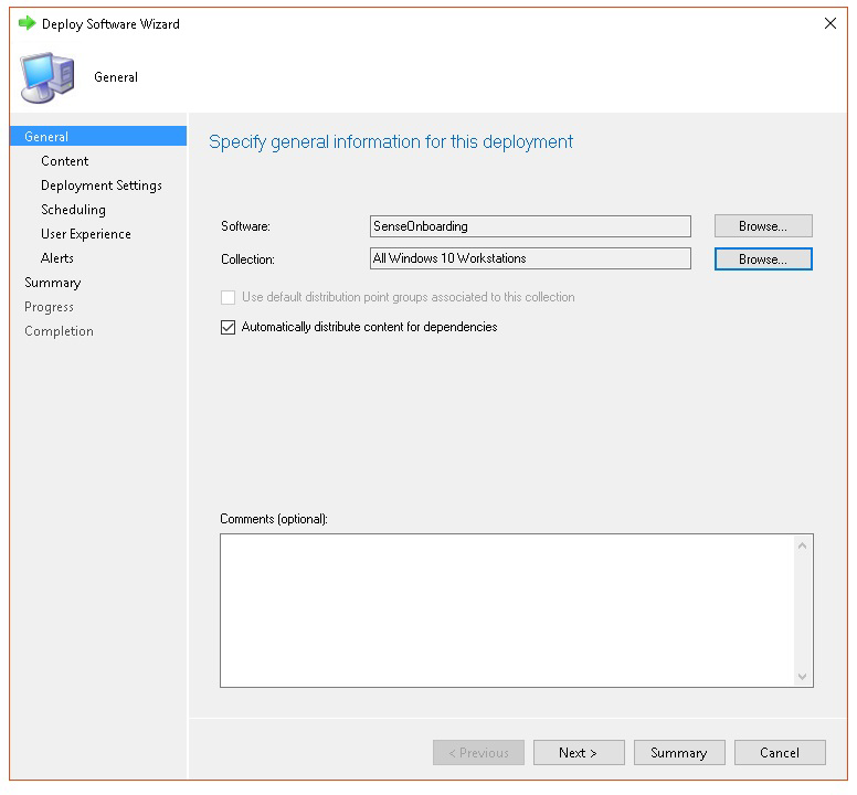 El punto de conexión de Microsoft Configuration Manager configuration-22