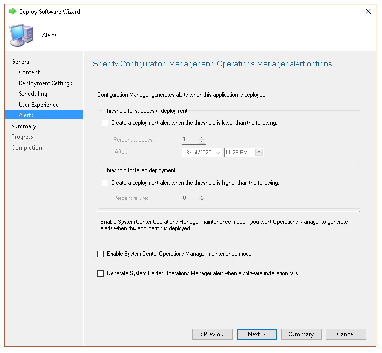 El punto de conexión de Microsoft Configuration Manager configuration-27