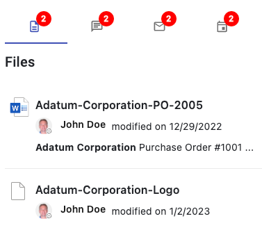 Ver archivos de OneDrive para la Empresa