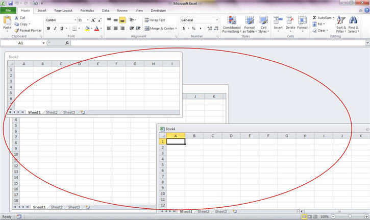 Varios libros en una sola instancia de Excel