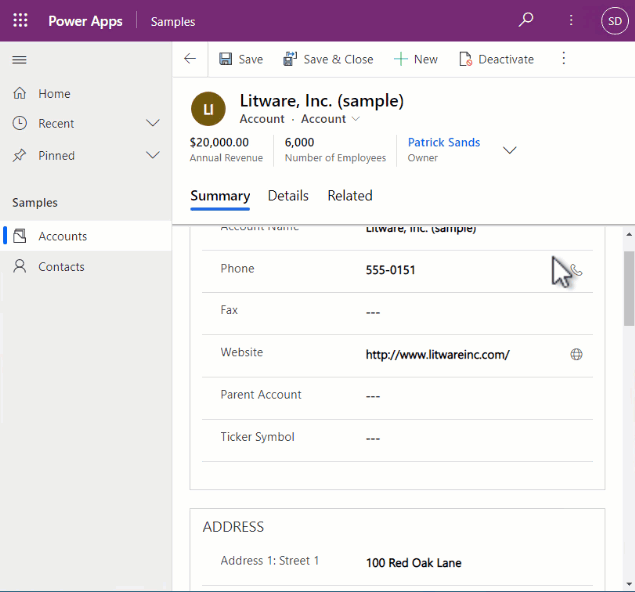 Subgrid de aplicaciones controladas por modelos.
