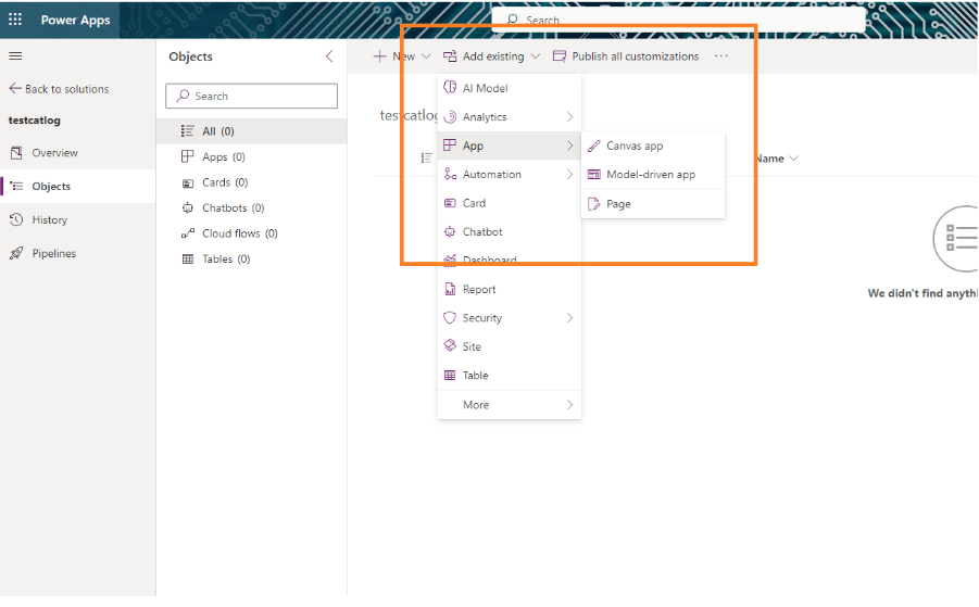 Agregar a la solución