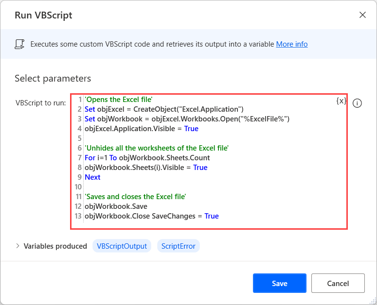 mostrar-hojas-de-trabajo-en-excel-usando-vbscript-power-automate