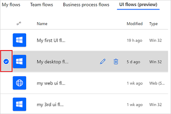 Imagen que muestra el flujo de la grabadora de Windows (V1) que se va a editar.