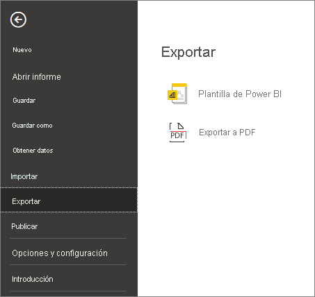 Screenshot showing export to PDF from Desktop.