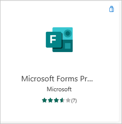 Aplicación web Customer Satisfaction de Microsoft Forms Pro