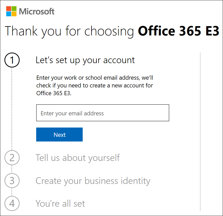 Registro en Power BI con una nueva prueba de Microsoft 365 - Power BI |  Microsoft Learn