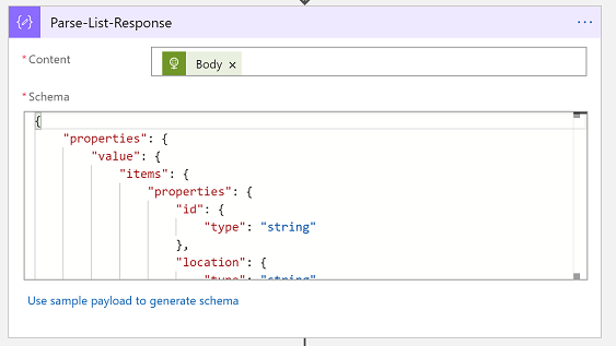 Analiza la  Power Platform API respuesta en un objeto tipificado.