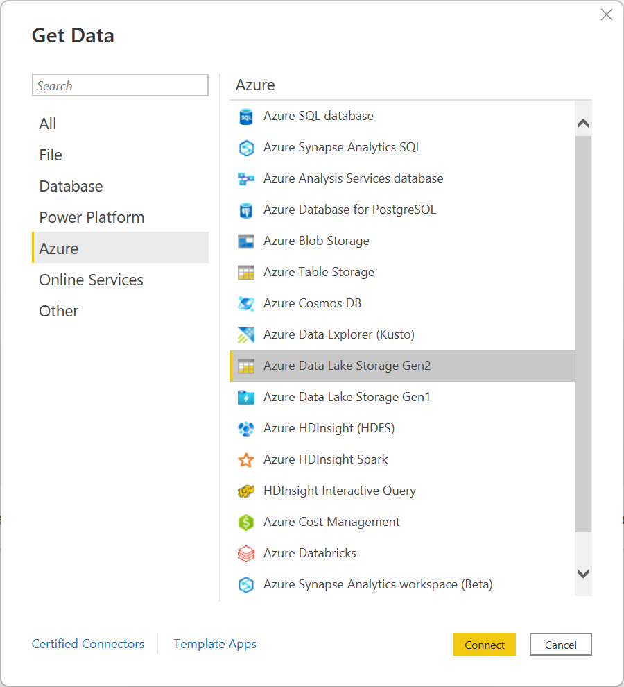 Azure data lake storage gen2 power query microsoft learn