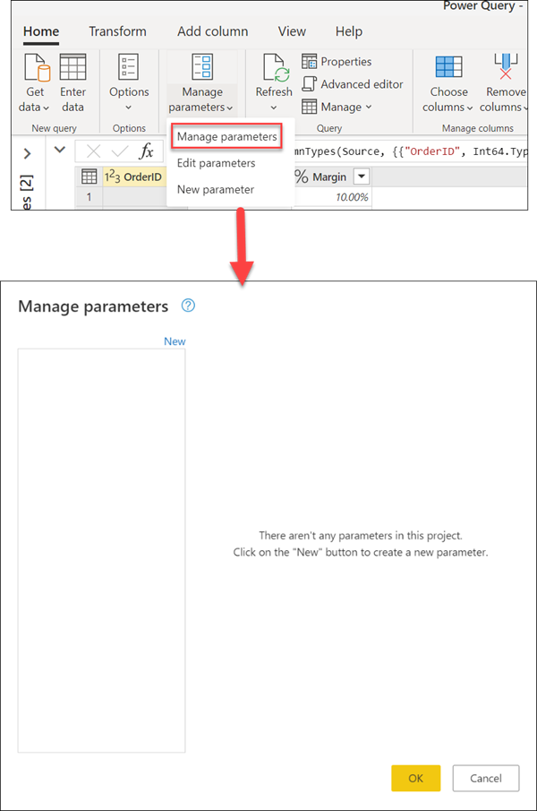 Use Parameter In Sql Query Power Bi