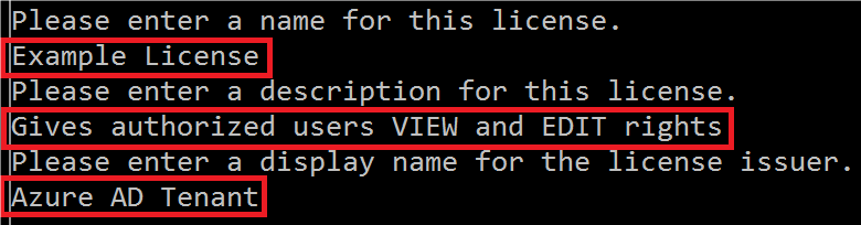 app output - step 6