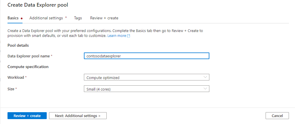 Conceptos básicos para el nuevo grupo de Data Explorer de Synapse Studio