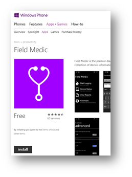 Instalar la aplicación Field Medic