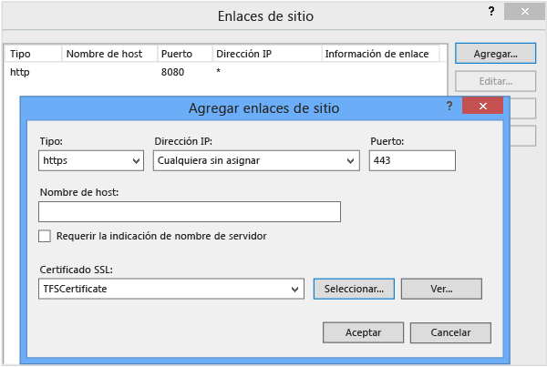 Asegúrese de elegir un número de puerto único