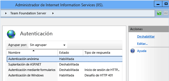 Elegir el método y después la acción que se realizará