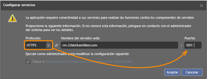 Conectar cliente con HTTPS/SSL