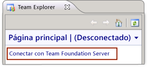 Conectar con Team Foundation Server