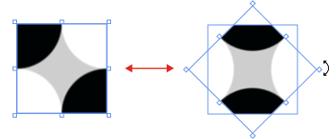 RelativeTransform de TileBrush: girar