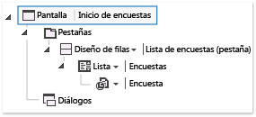 Nodo Pantalla | Página principal de encuestas