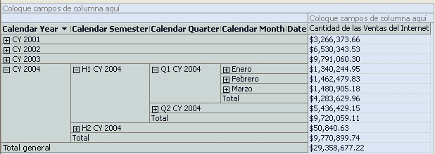 Nombres de los meses en español en el panel de datos
