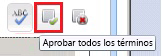 Botón de la barra de herramientas Aprobar todos los términos