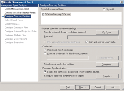 Figure D Configure Management Agent