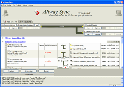 Sincronice archivos y carpetas con Allway Sync 