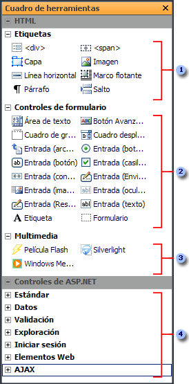 Toolbox Task Pane