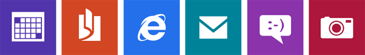 Iconos para aplicaciones de la Tienda Windows