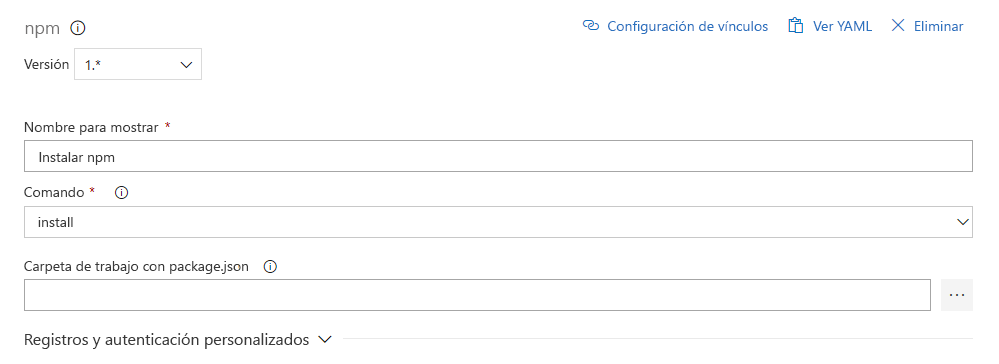 instalar dependencias