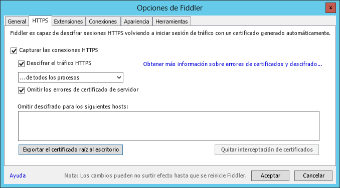 Figura 7. Pestaña HTTPS