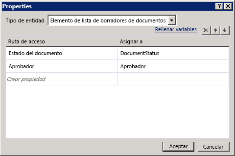 Obtener el estado del documento y las propiedades del aprobador