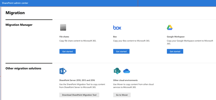 Información general: Migración de Google Workspace a Microsoft 365 con el  Administrador de migración - Migrate to Microsoft 365 | Microsoft Learn