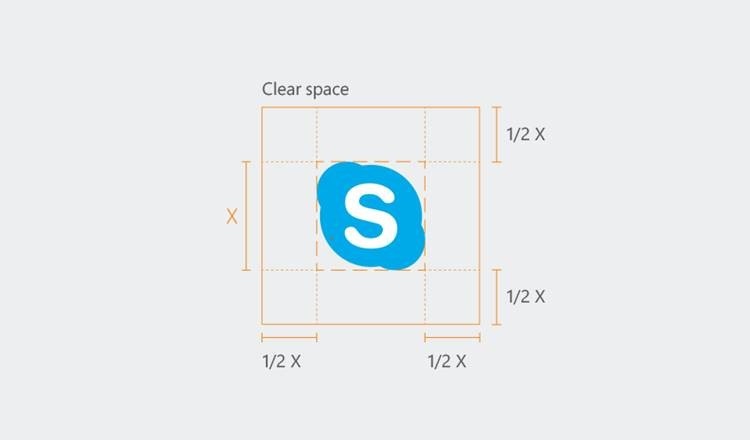 Branding elements with appropriate pixel margins