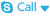 Skype drop down call or chat button icon