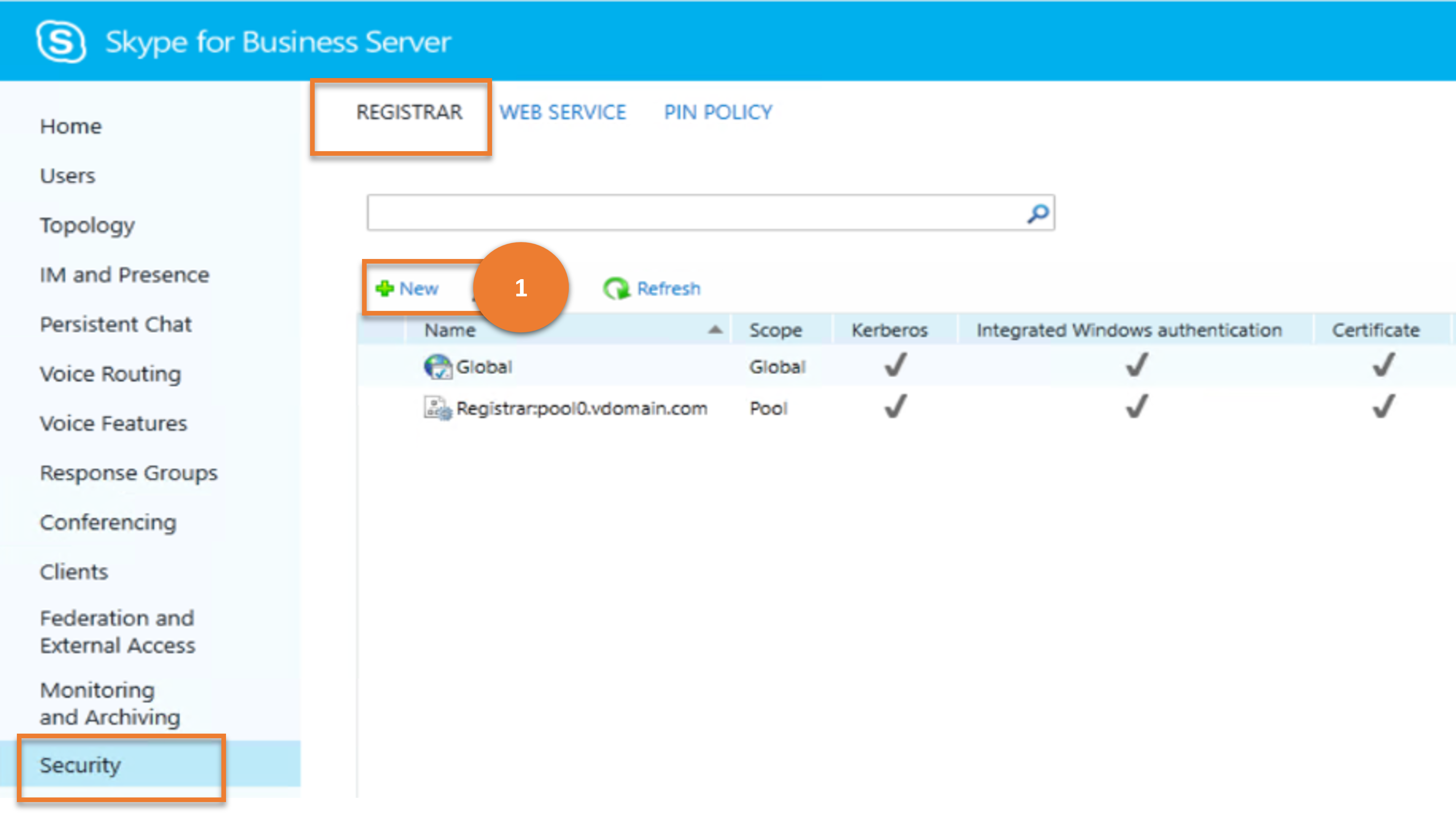 Crear configuración de proxy
