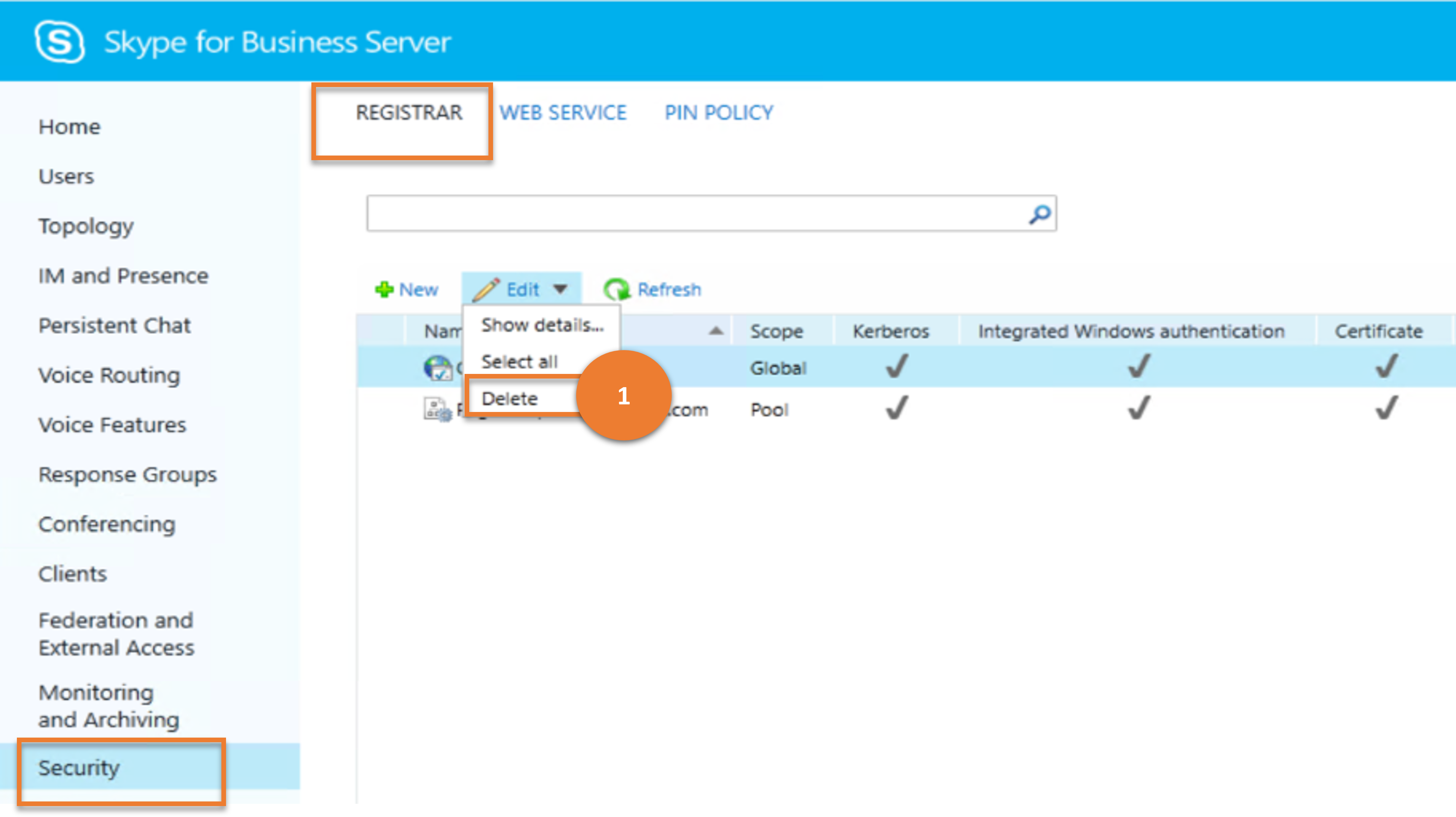 Eliminar configuración de proxy