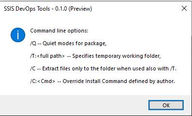 Comando de instalación ine