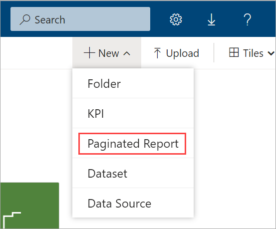 Iniciar el Generador de informes de Microsoft - Microsoft Report Builder &  Power BI Report Builder | Microsoft Learn