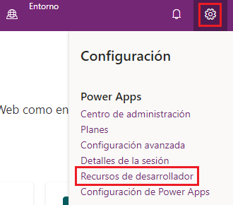 Captura de pantalla de los recursos para desarrolladores del Maker Portal