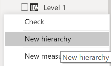 Captura de pantalla de la nueva jerarquía para los niveles de empleado.