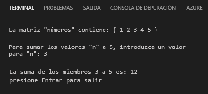 Captura de pantalla que muestra la salida después de actualizar la lógica de la aplicación.